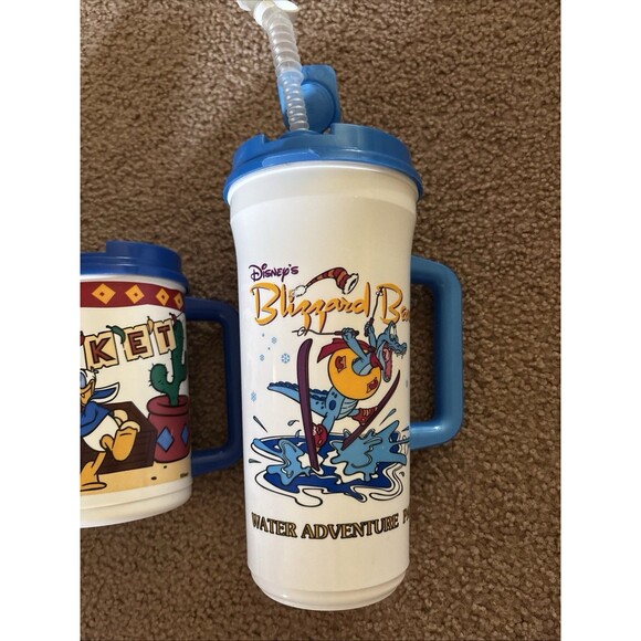 Disney World Blizzard Beach Coronado Springs Vintage Cups 90s - Picture 2 of 10
